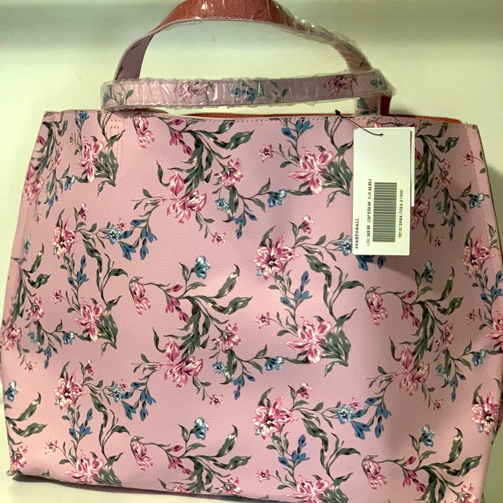 Brand new floral tote bag